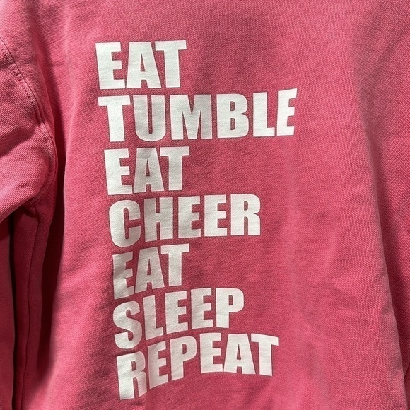 COMFORT COLORS Pink Sweatshirt Size Youth Large - Picture 3 of 4